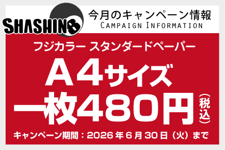 今月のキャンペーン情報