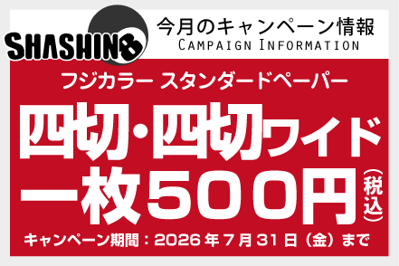 今月のキャンペーン情報